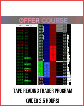 Tape Reading Trader Program (Video 2.5 hours)